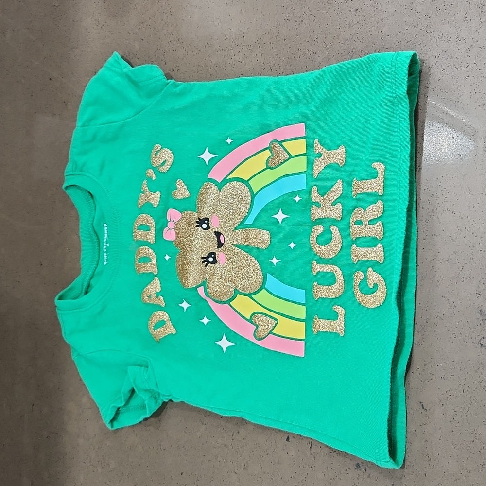 Toddler Girl's St Patrick's Day shirt